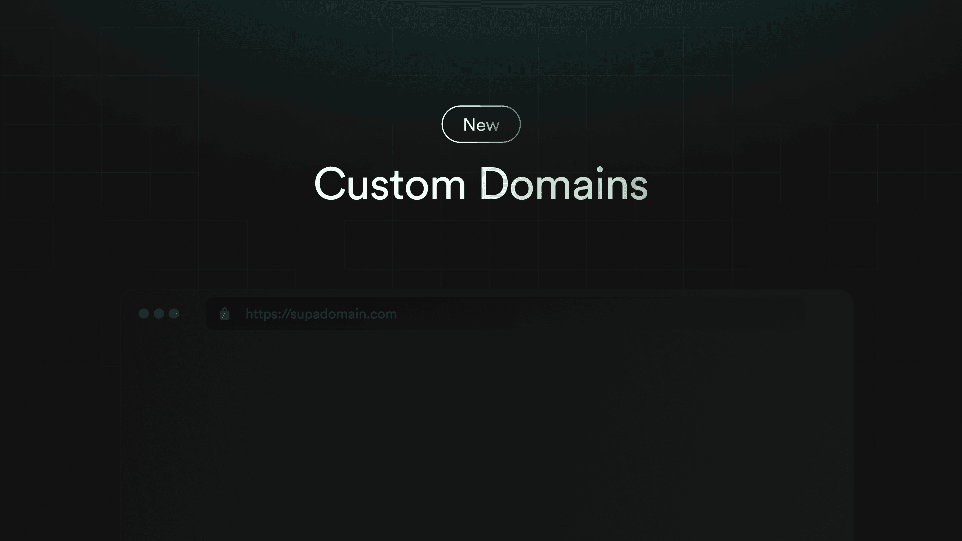 Custom Domain Names
