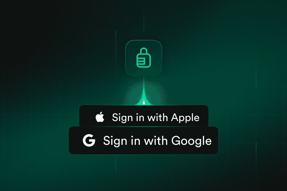 Native Mobile Auth Support for Google and Apple Sign in